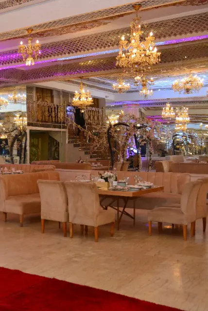 salle de mariage de luxe